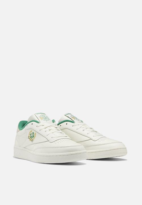 Reebok - Club c 85 - chalk/glen green/gold met.