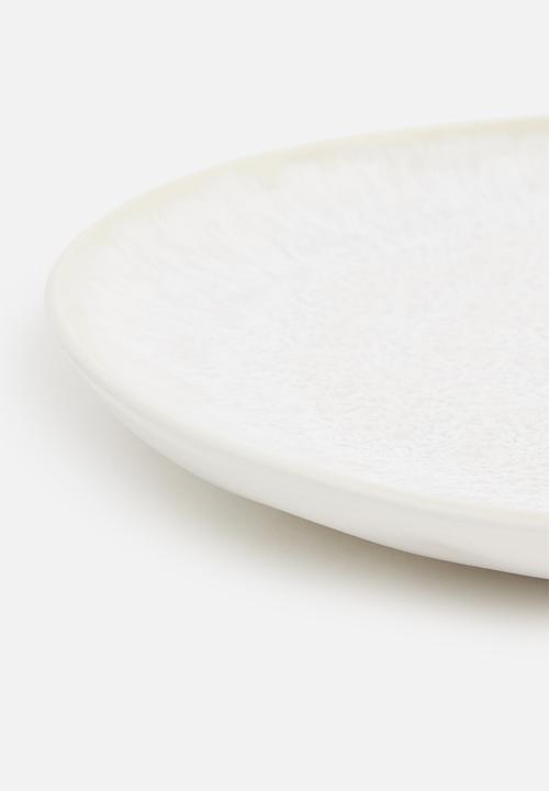 Sixth Floor - Gloss side plate set of 4 - cream