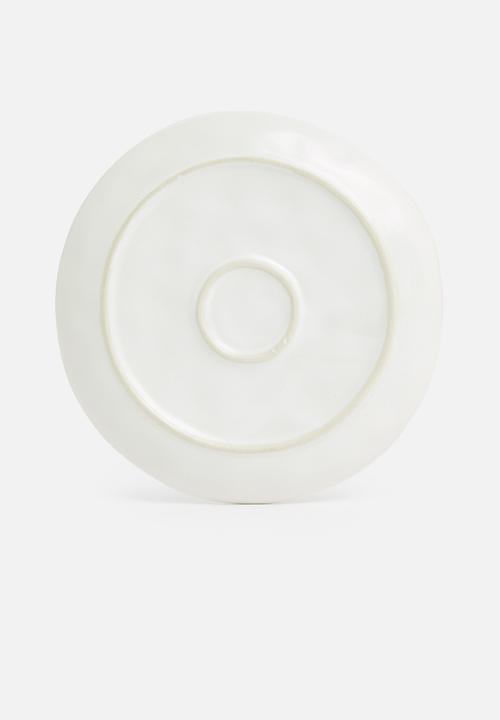 Sixth Floor - Gloss side plate set of 4 - cream