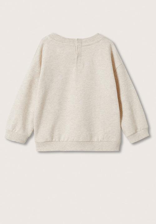 MANGO - Sweatshirt sweeties - beige