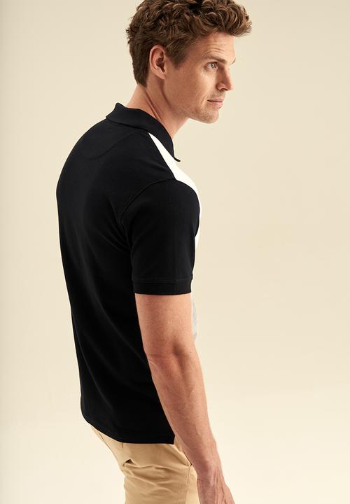 POLO - Mens colourblock short sleeve golfer - multi 