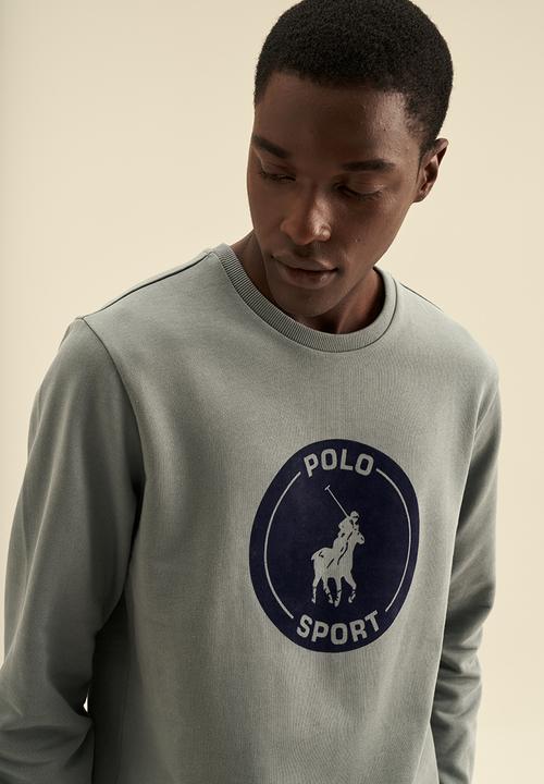 POLO - Polo Sport flock sweat - aqua