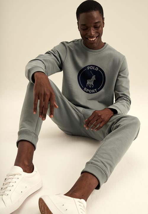 POLO - Polo Sport flock sweat - aqua