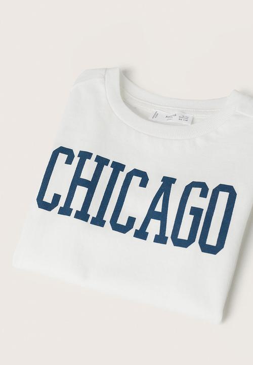 MANGO - T-shirt boston - white