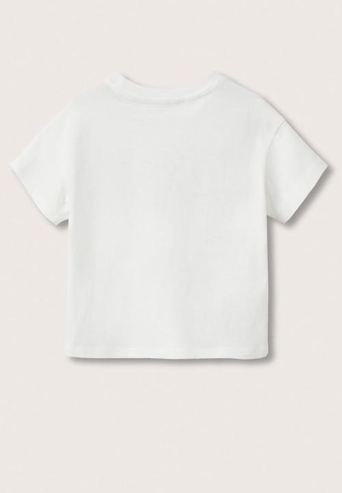 MANGO - T-shirt boston - white
