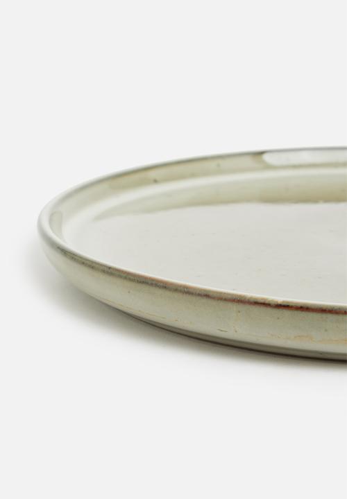 Sixth Floor - Krisa dinner plate set of 4 - stone