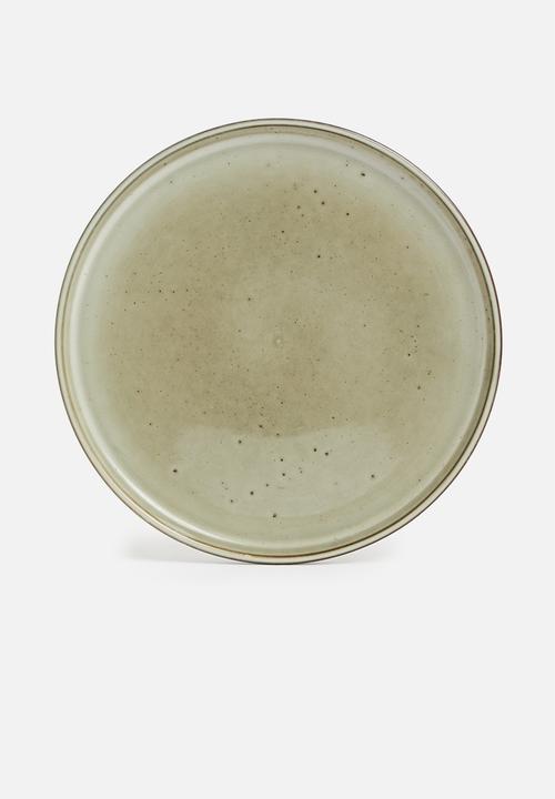 Sixth Floor - Krisa dinner plate set of 4 - stone