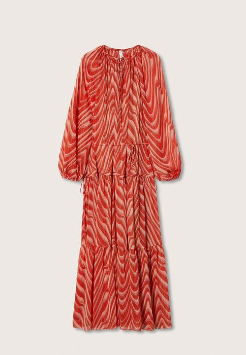 MANGO - Dress lidia - orange
