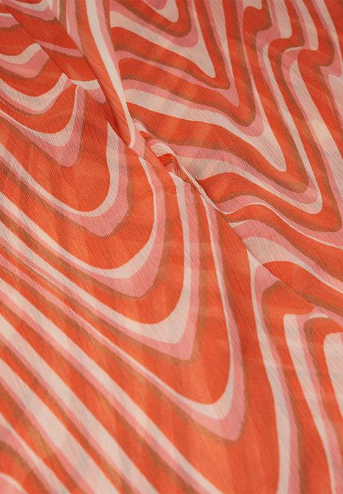 MANGO - Blouse lidia - orange