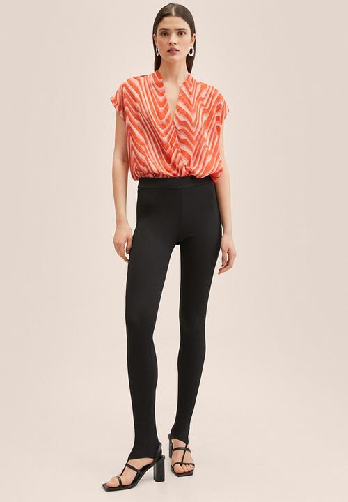 MANGO - Blouse lidia - orange