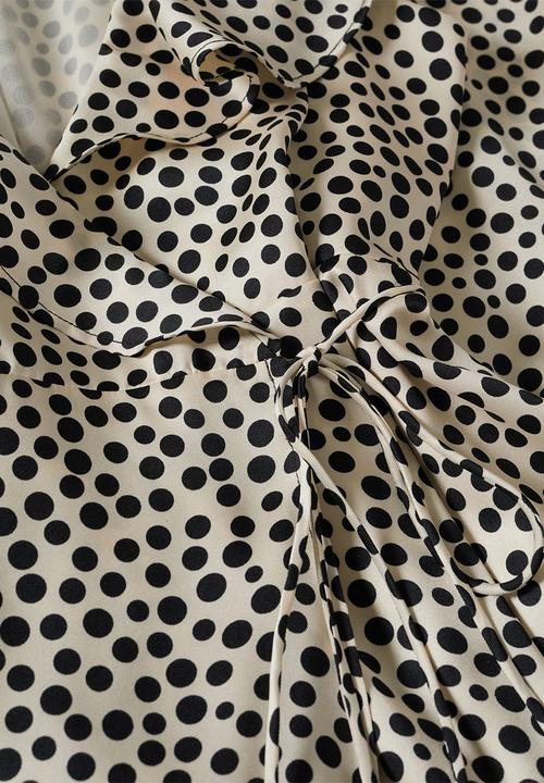 MANGO - Lola dress - black & white