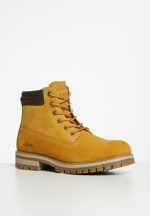 JEEP - Gecko leather boot - honey