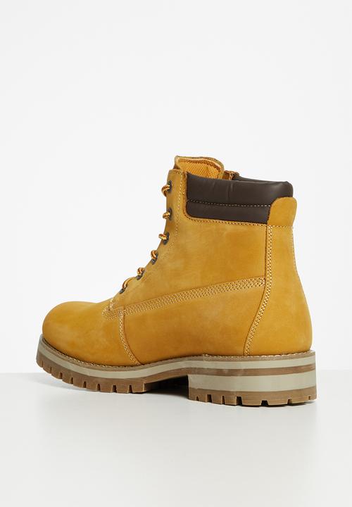 JEEP - Gecko leather boot - honey