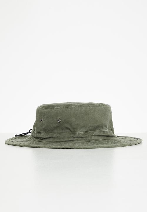 Superbalist - Kobe cord bucket hat - olive
