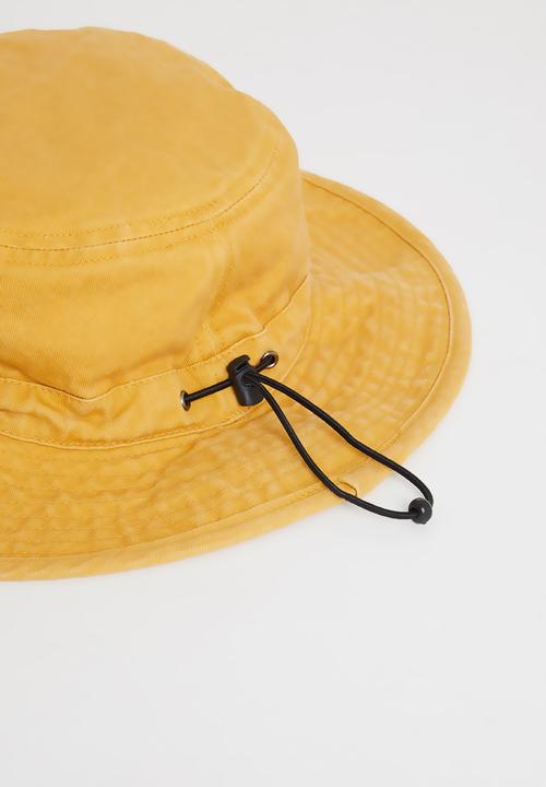 Superbalist - Kobe cord bucket hat - mustard