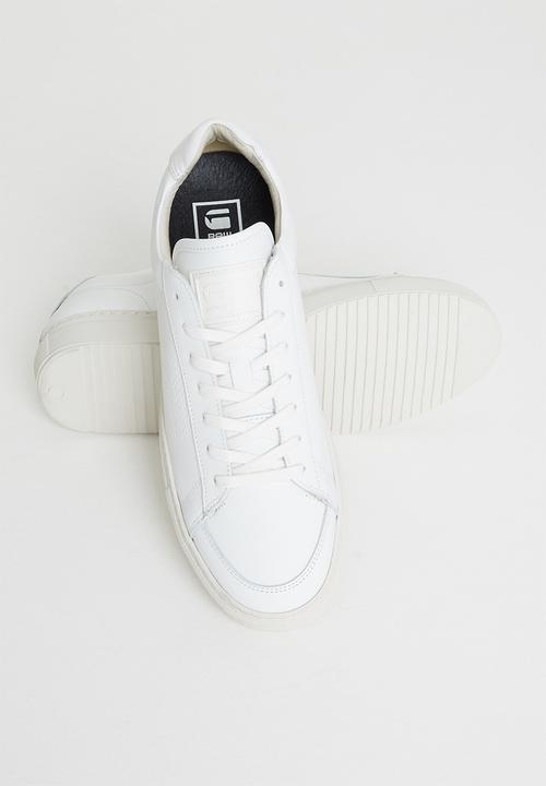 G-STAR - Loam ii leather m - white
