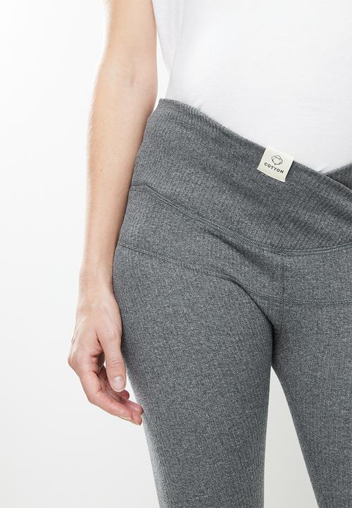 dailyfriday - Materntiy yoga tights - charcoal