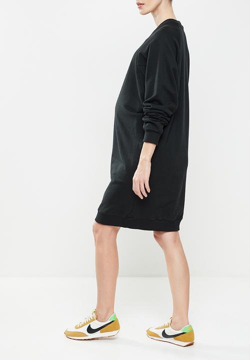 Superbalist - Maternity sweat dress - black
