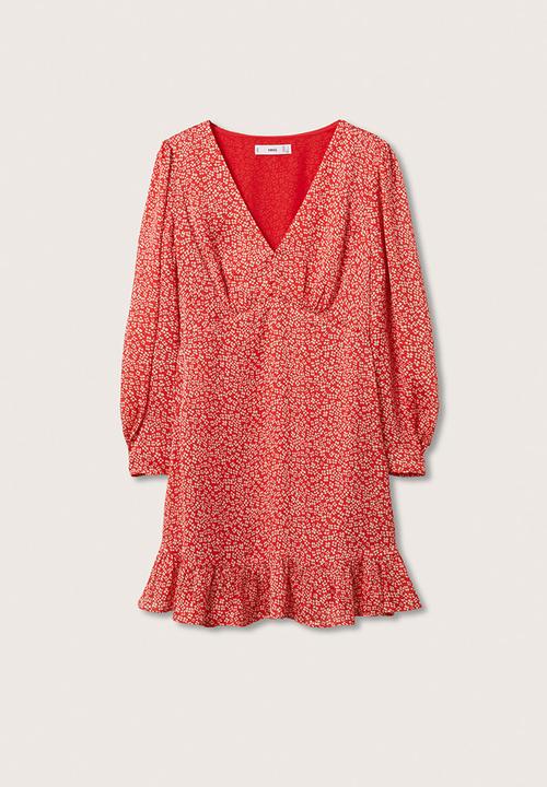 MANGO - Dress portofin - red