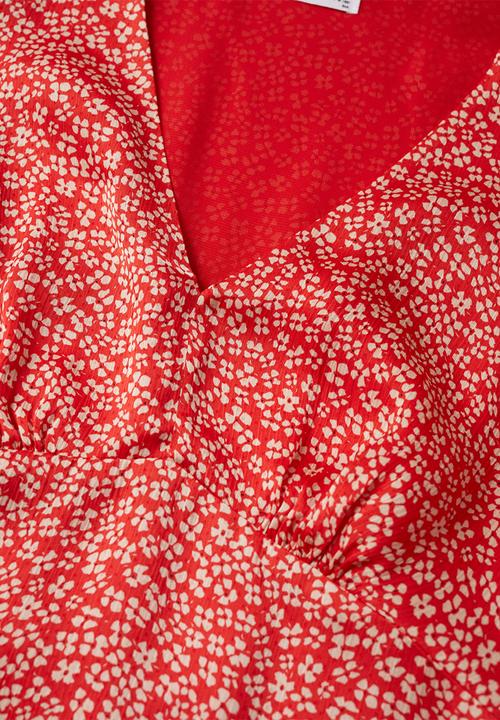 MANGO - Dress portofin - red
