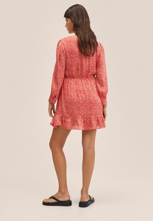 MANGO - Dress portofin - red