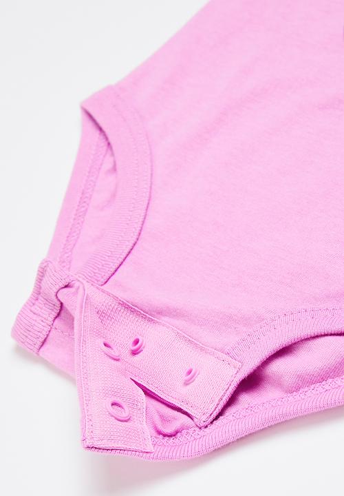 Converse - Leopard print bodysuit 3pk - converse beyond pink