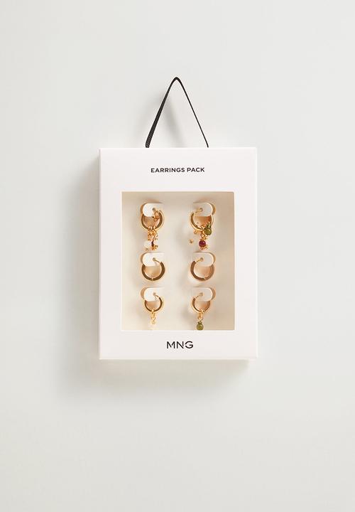 MANGO - Mixed earring set - gold