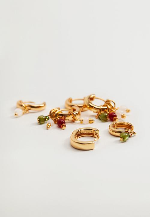 MANGO - Mixed earring set - gold