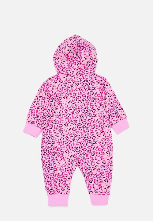 Converse - Hooded coverall - converse beyond pink