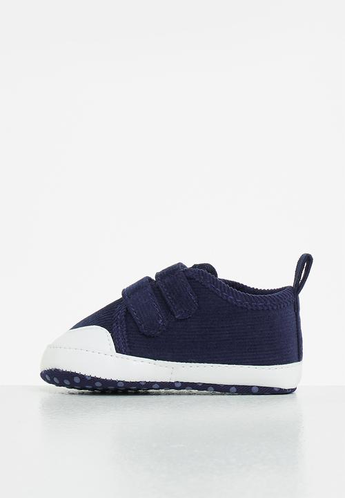 Pop Candy - Boys corduroy sneaker - navy