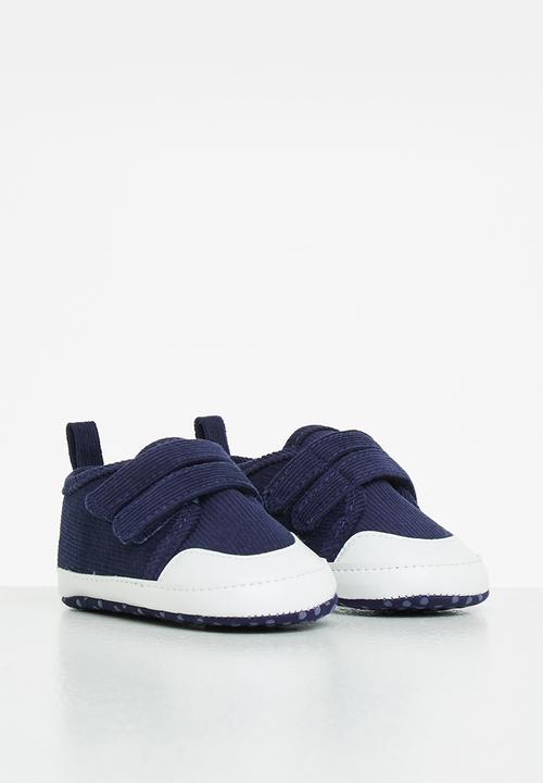 Pop Candy - Boys corduroy sneaker - navy