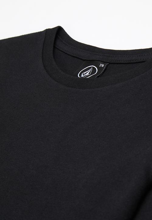 Volcom - Iconic stone longsleeve - black