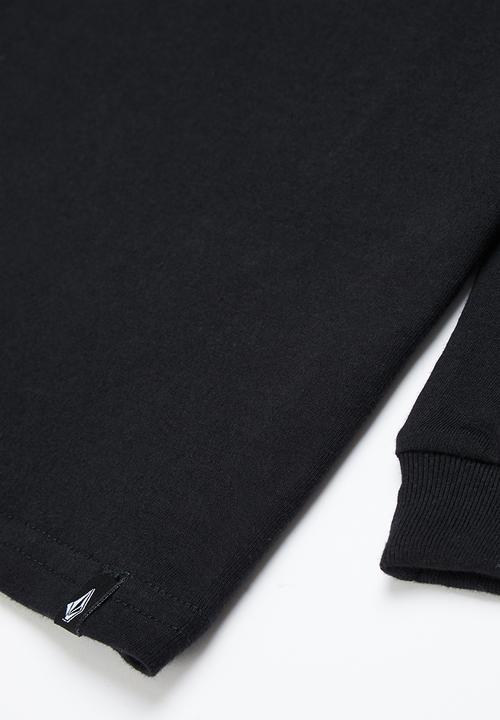 Volcom - Iconic stone longsleeve - black