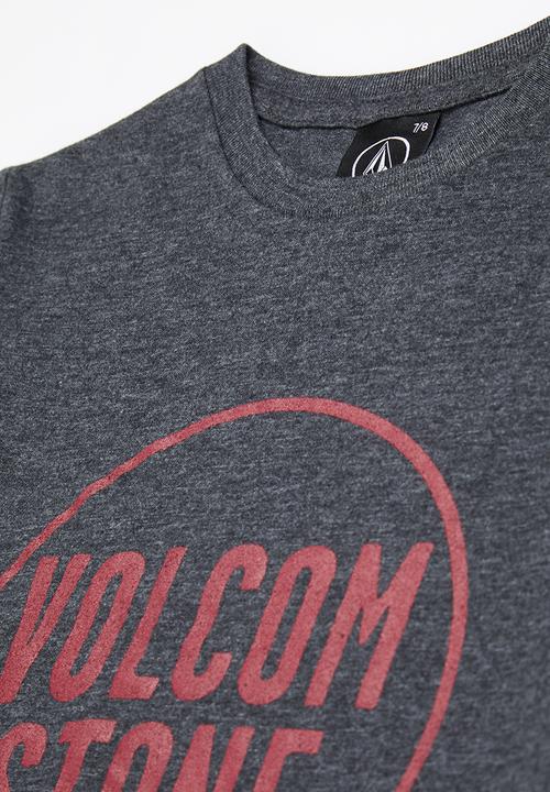 Volcom - Volcom word - charcoal melange