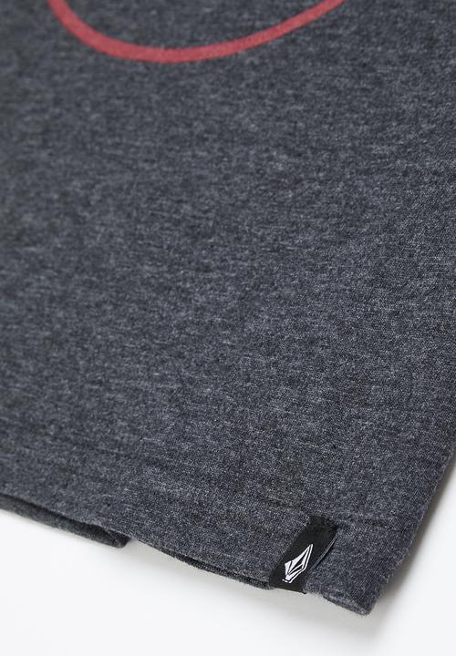 Volcom - Volcom word - charcoal melange