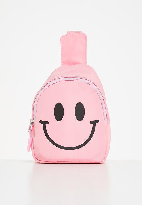 Rebel Republic - Smiley bag - pink