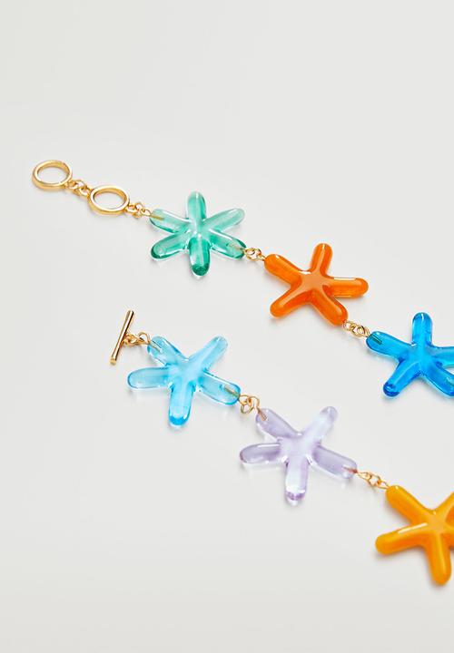 MANGO - Star necklace - multi