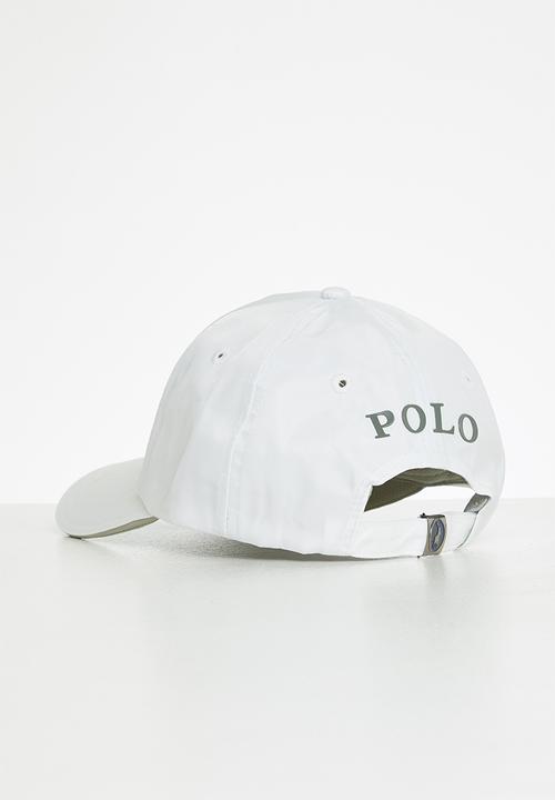 POLO - 6 Panel metal peak - white