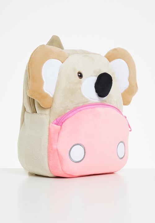 Pop Candy - Koala backpack - pink & cream 