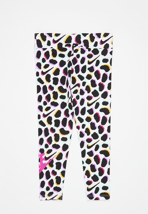Nike - Nike wildflower shirred legging - white