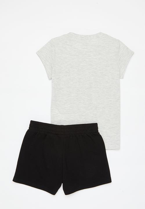 Nike - Nike wildflower short set - black