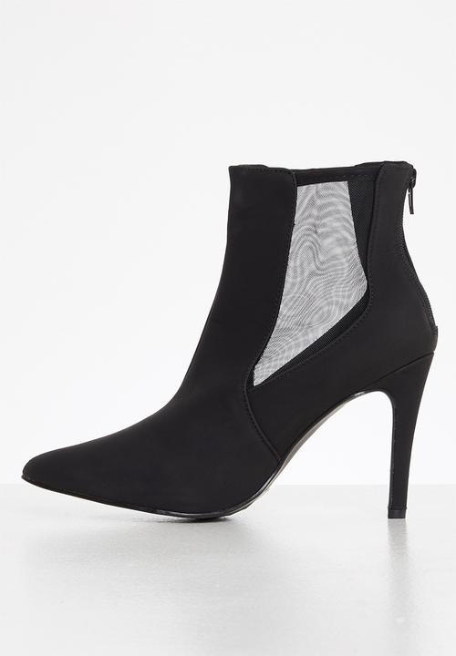 Seduction - Pointed ankle boot - black