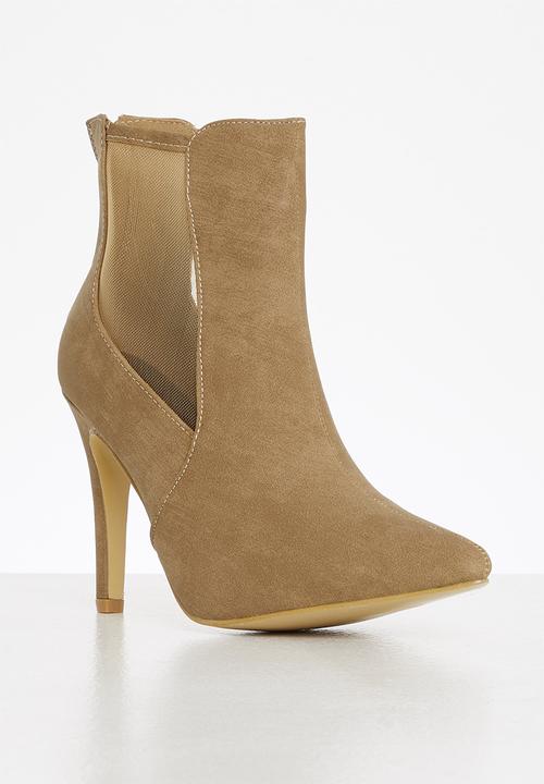 Seduction - Pointed ankle boot - taupe