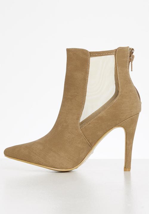 Seduction - Pointed ankle boot - taupe