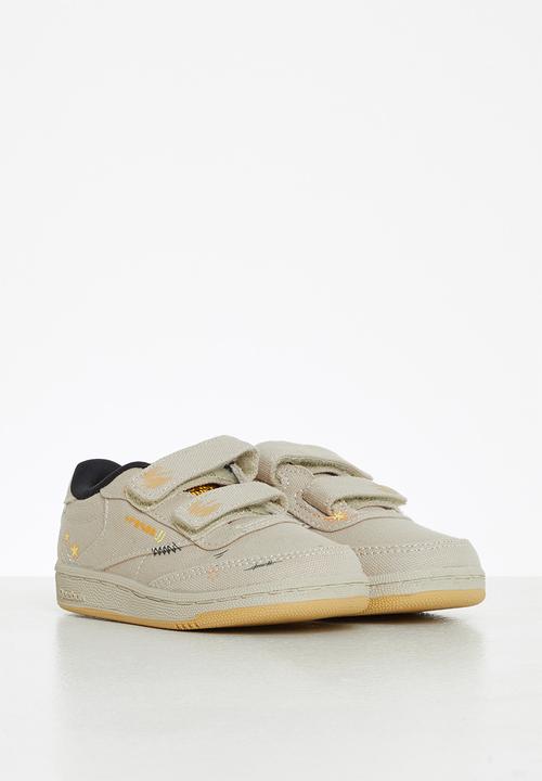 Reebok - Club c 85 2v - pebble/core black/bright ochre