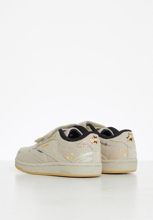 Reebok - Club c 85 2v - pebble/core black/bright ochre