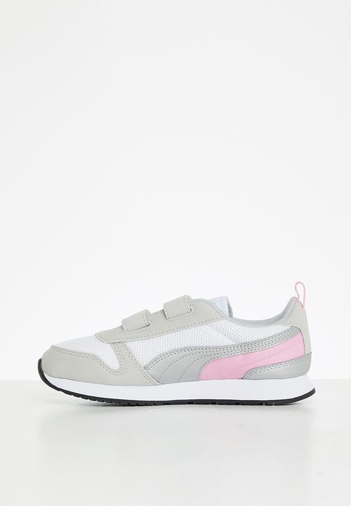 PUMA - Puma r78 v ps - white/silver/parfait pink
