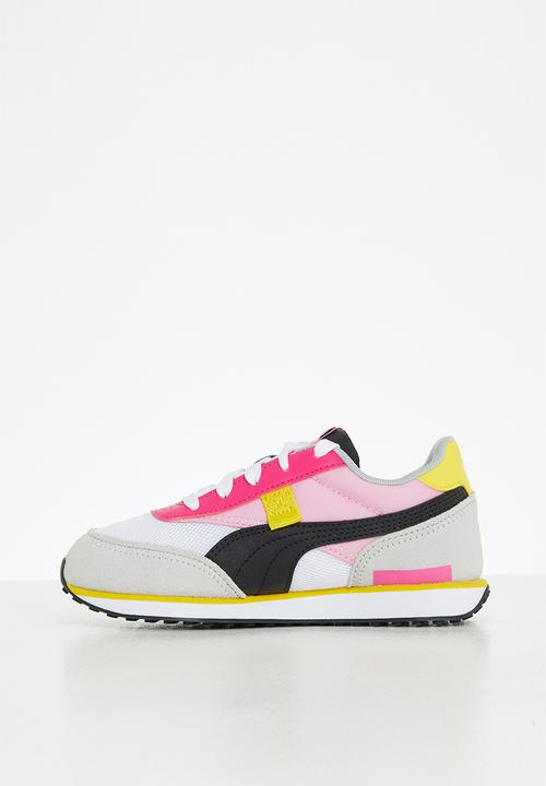 PUMA - Future rider splash ps -  white/prism pink