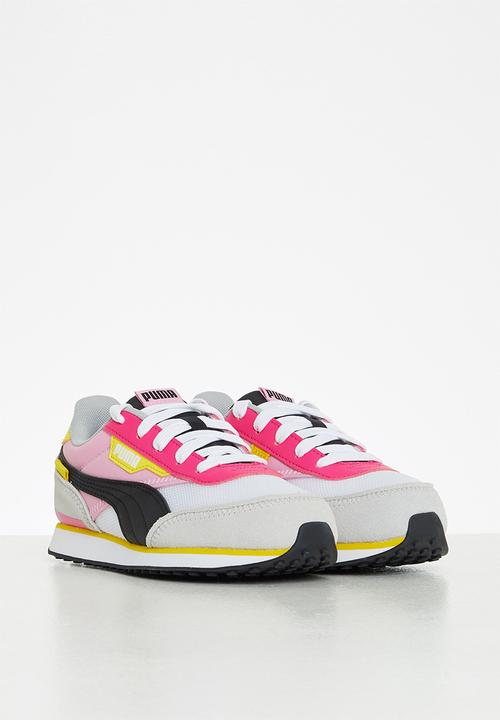 PUMA - Future rider splash ps -  white/prism pink