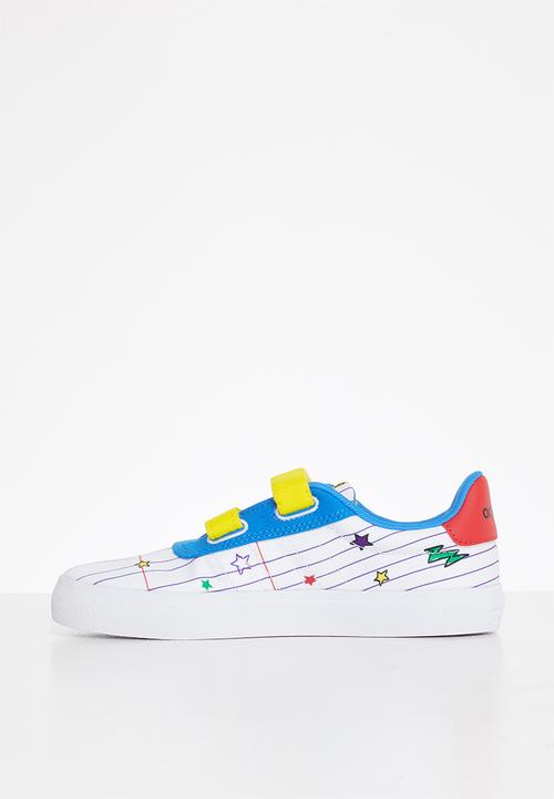adidas Originals - Vulc raid3r mickey cf - cftwr white/yellow/bright blue